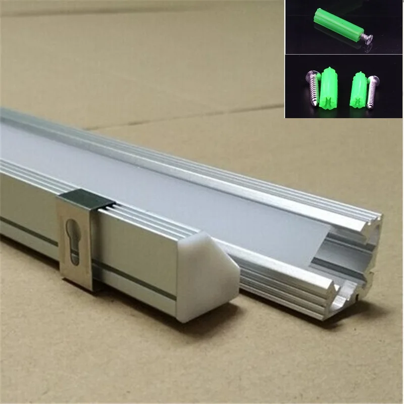 10pcs/lot corner led channel cable hidden , led aluminium profile for 11mm PCB board  led bar light,YD-1101