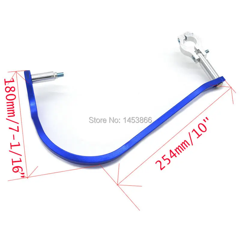 Evomosa Blue Motocross Dirt Bike Handlebar Handguards Hand Guards For EXC CRF YZF KXF 7/8\' 22mm Motorcycle Handlebar Bar