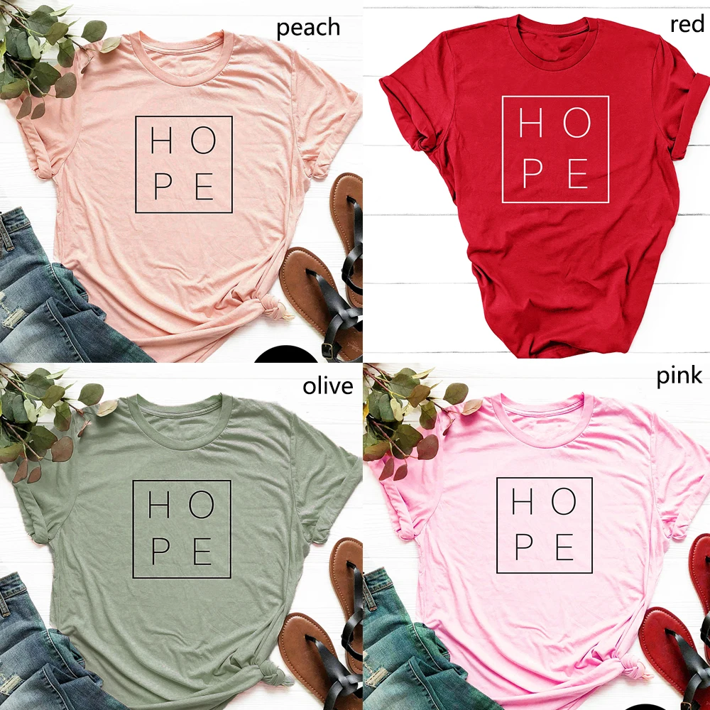 Faith Hope Lover Christian T-Shirt Graphic Casual Stylish Christianity Faith Tops aesthetic jesus peach cotton tops faith Shirt