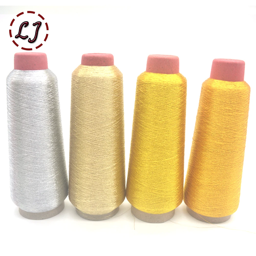 Hot sale 3200M/Roll DMC Metallic Embroidery Crochet Knitting Yarn Cross Stitch Metallic Yarn Threads Sewing accessory diy