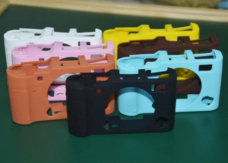 Capa de silicone macio para câmera fujifilm fuji xa5, proteção de borracha, estrutura protetora, sem espelhos, sistema câmera