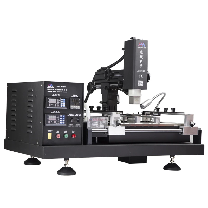 Desktop BGA repair table ZM-R590 digital display high precision instrument control BGA repair table 220V 1PC