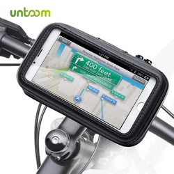 Untoom Bicycle Motorcycle Phone Holder Waterproof Bike Phone Case Bag for iPhone 15 14 Pro Max Plus Samsung Scooter Phone Case