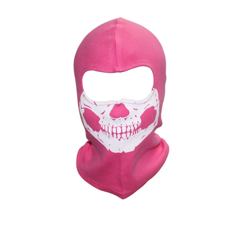 Mr Hunkle 2017 New Print Adult Hat New Candy Color Full Face Masks Balaclava Motorcycle Wind Dust Grimace Reflective Ghost Mask