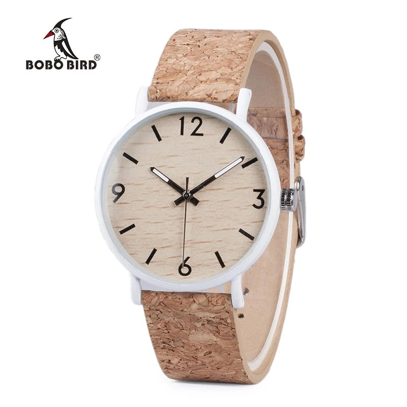 BOBO BIRD Luxury Brand  Metal Watch Men Women Quartz Wristwatches Ladies Male часы мужскиеLeather Straps in Gift Box OEM