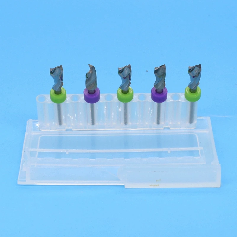 5.1mm 5.2mm 5.3mm 5.4mm 5.7mm 5.8mm 6.0mm  5pcs/set Carbide Dremel PCB Drill Bits Print Circuit Board Mini CNC Drilling Bit Set