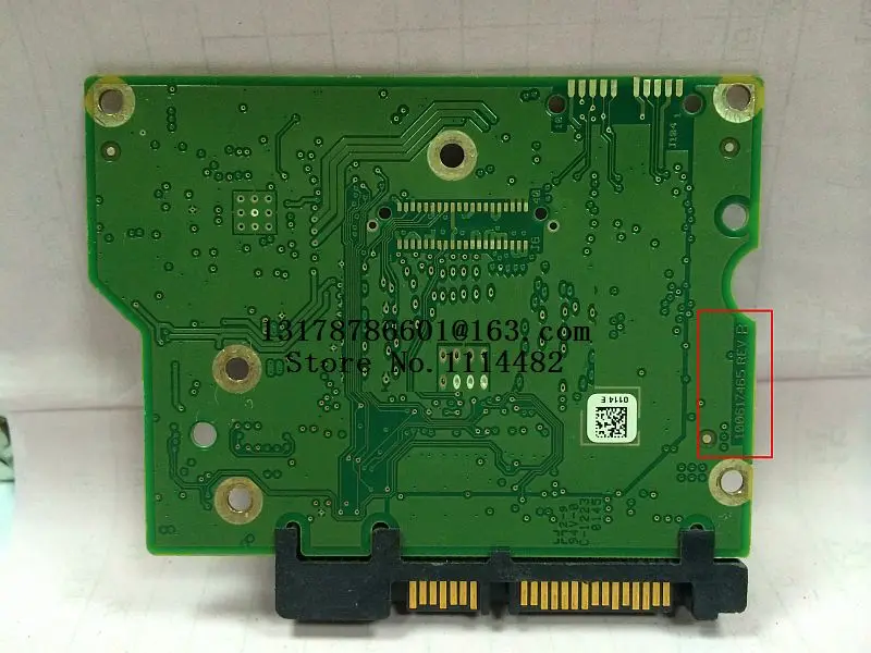 ST2000DL003 ST100617465 piezas de disco duro HDD PCB placa lógica buena prueba ST2000DL003 ST100617465