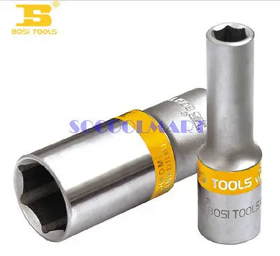 1Pcs Metric 22mm 6 Point Double Color Long Socket CR-V Steel 1/2