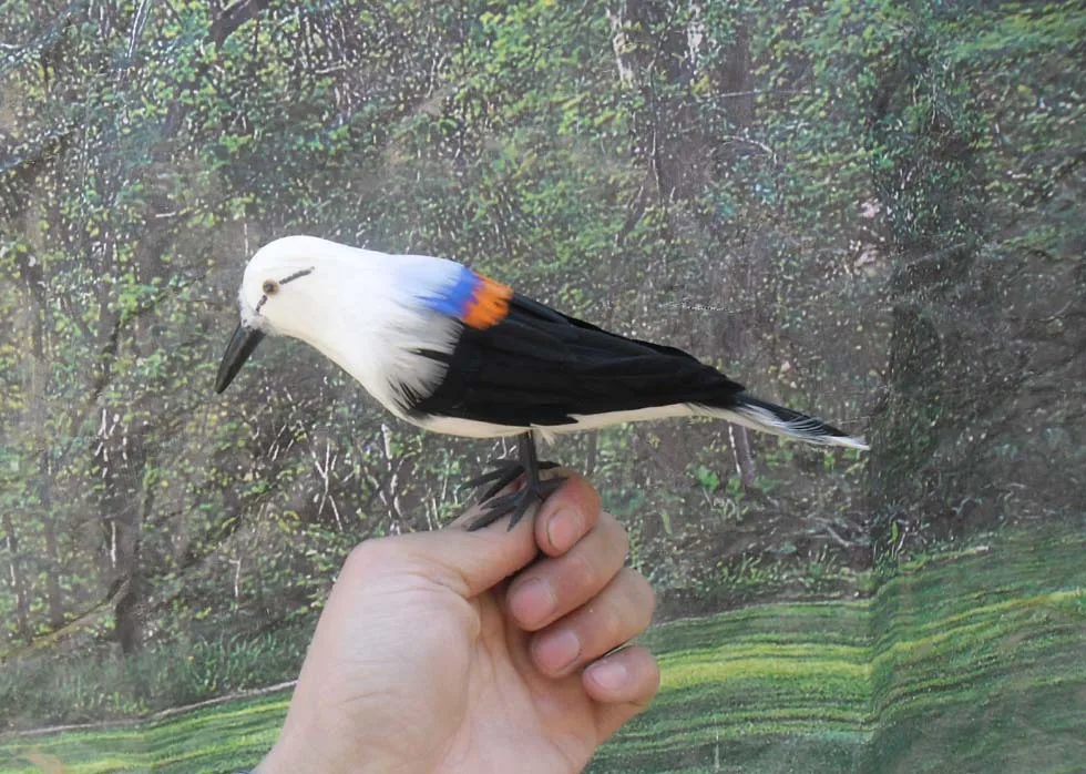 about 18cm simulation Woodpecker bird model creative garden decoration gift h1055