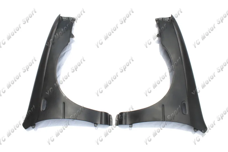 Car Accessories FRP Fiber Glass +15mm Wider Front Fender Fit For 1998-2001 Impreza WRX STI 5-6th Wider Front Fender Cover