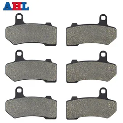 Motorcycle Parts Front & Rear Brake Pads Kit For Harley FLHTCU FLHTC FLHR FLTRX 2010-2012 Ultra Classic Electra Glide