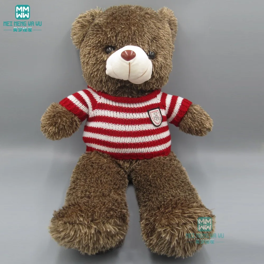 Toy doll clothes fits 60cm-180cm teddy Bear clothes Striped casual loose sweater