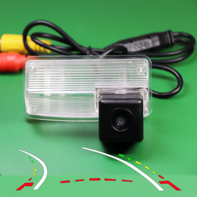 

Dynamic Trajectory Tracks Car Rear View parking Camera For Toyota Reiz Vios Corolla 9th E120 E130 backup reverse camera CCD HD