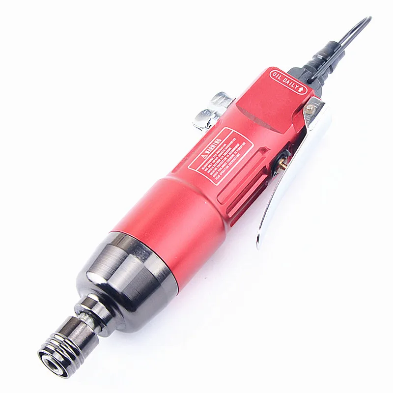 Industry Strength Type Air Screwdriver Pneumatic Bit Tool High Torque Low Weight Small Size Reverse Switch Solid Design