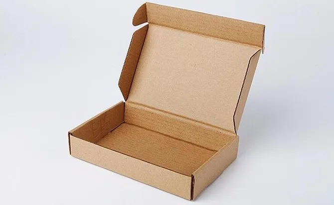 

Wholesale 30*28*5cm 10pcs/lot Brown Kraft Paper Post Pack Box Storage Online Shopping Express Boxes Mailing Box