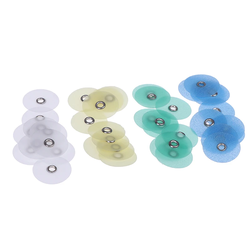 10/40 Pcs Dental Finishing and Polishing Discs Set Metal Bush Composite Finishing Contouring Kit Dental Tool