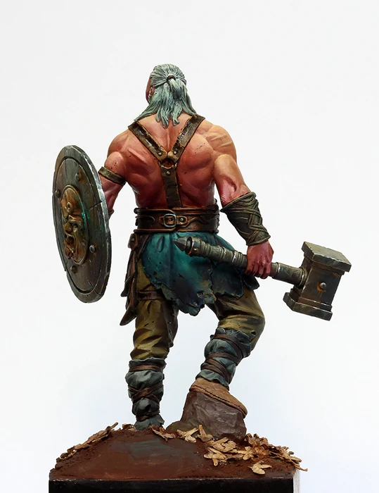 1/24 Resin Figure Model Kits barbarian warrior Unassambled Unpainted S98 - Image 3