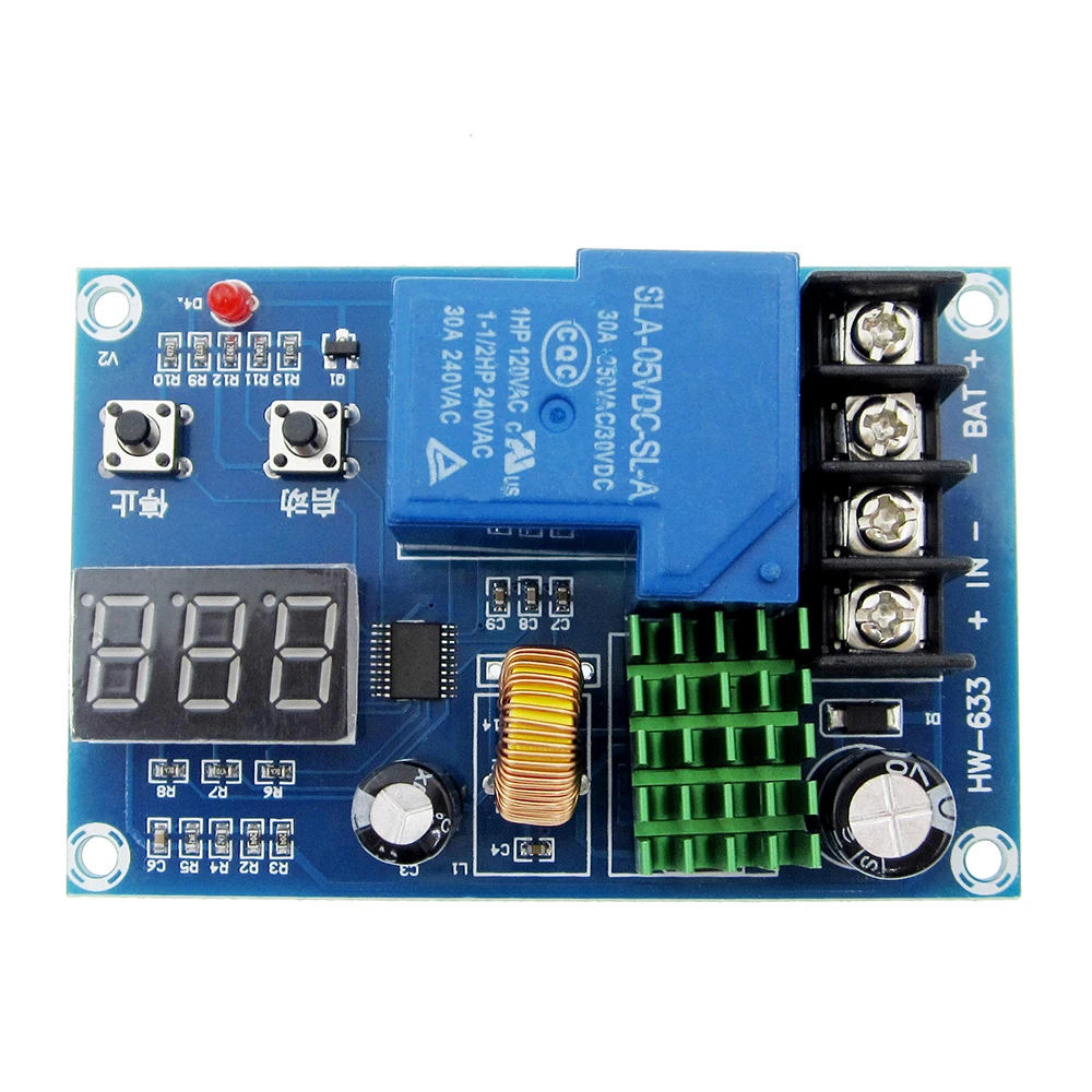 

10PCS XH-M604 Battery Charger Control Module DC 6-60V Storage Lithium Battery Charging Control Switch Protection Board