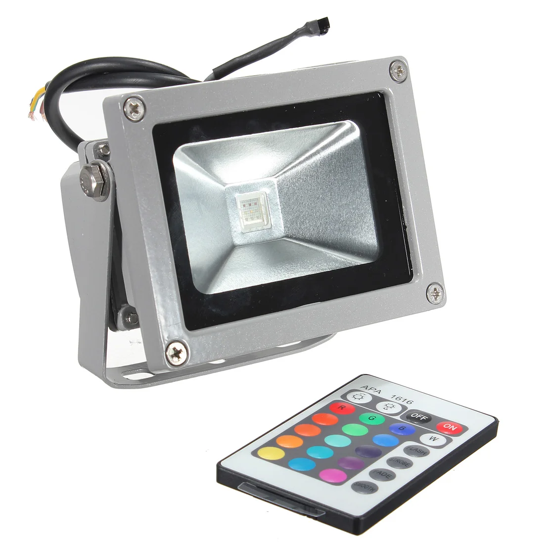 RGB LED Flood Lights 220V 10W Waterproof Outdoor Light 110V 220V 12V 24V Garden Lighting
