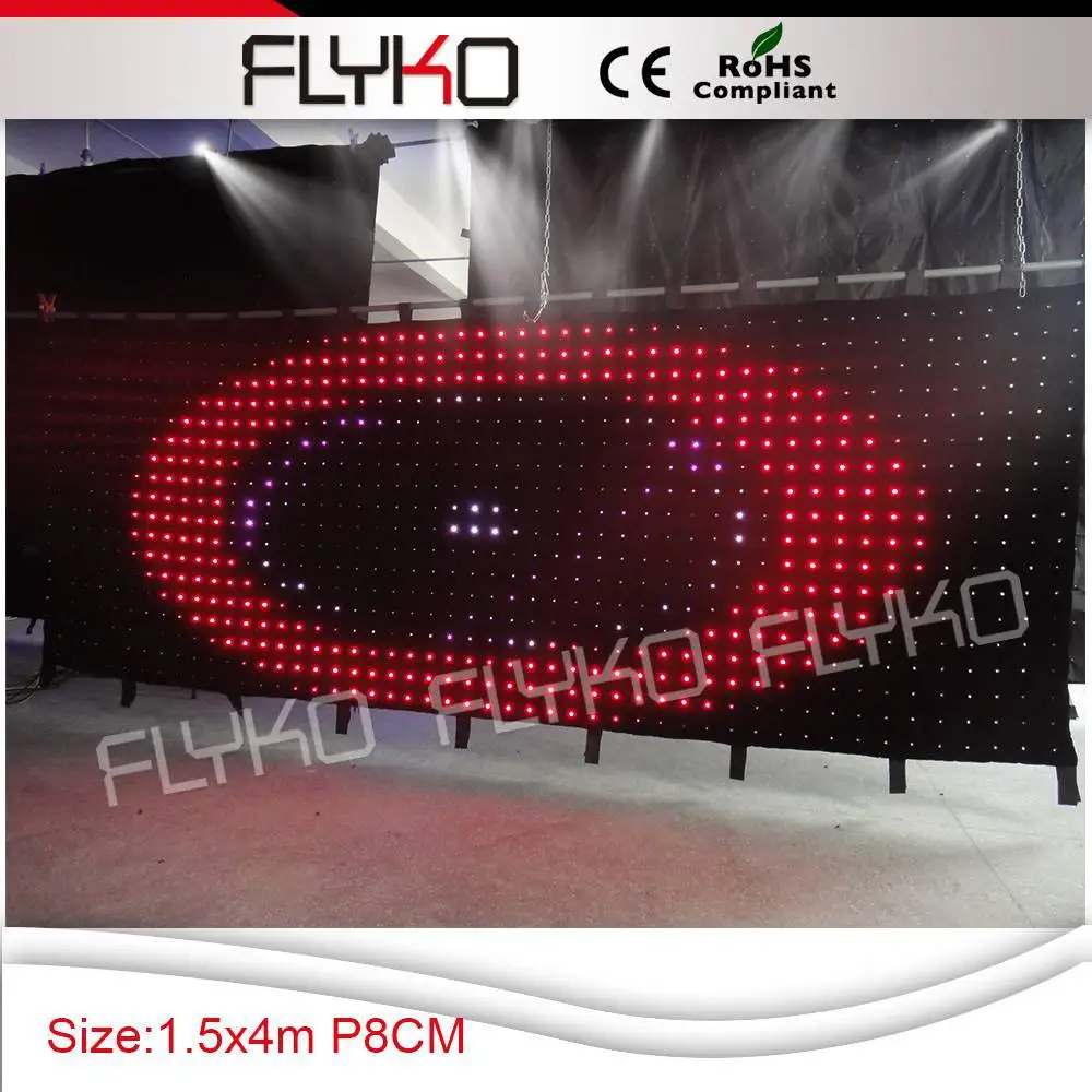 Free shipping P8CM led stage wall for wedding decoration PC controller