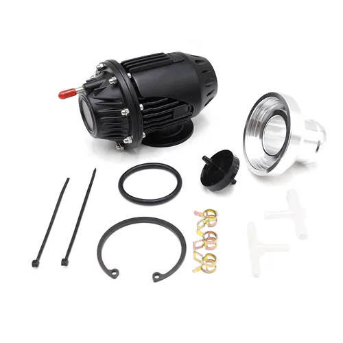 Imagen 2 del producto Válvula de descarga SQV 4 BOV Turbo para HKS JDM Universal aluminio SSQV brida ajustable IV SQV adaptador Forge Sound