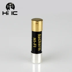 1PCS HIFI Single Crystal Silver Nano Fuse CD Audio Amplifier Tube Amp Fuse 5*20mm 0.5A -15A Electronic Component AudioTube