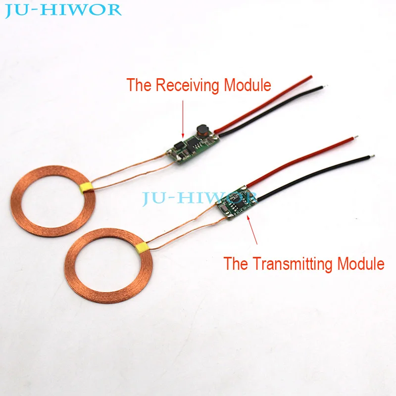 1 paare/los XKT-510-1 Drahtlose Lade Modul Sende Eingang DC 5 V ~ 12 V Erhalt Ausgang DC 5 V 1A drahtlose Chip
