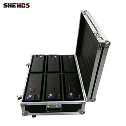 Flight Case with 4/6PCS 2eyes 200W LED COB Blinder Cool and Warm White/ Cool White/Warm White Lighting for Disco KTV Party