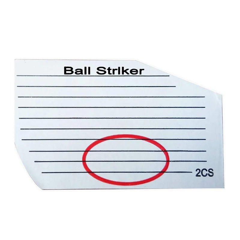 Golf Club Impact  Label Tape Sticker Practice For Iron Woods Wedge Club Test Paper Training Aid Accessories Drop Shipping