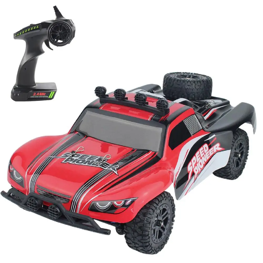 Remote Control Car 4WD 50km/h Full Proportion High Speed Drift 2.4G RC Off-road climbing Car Off-road SUV Electronic RC Car Toys