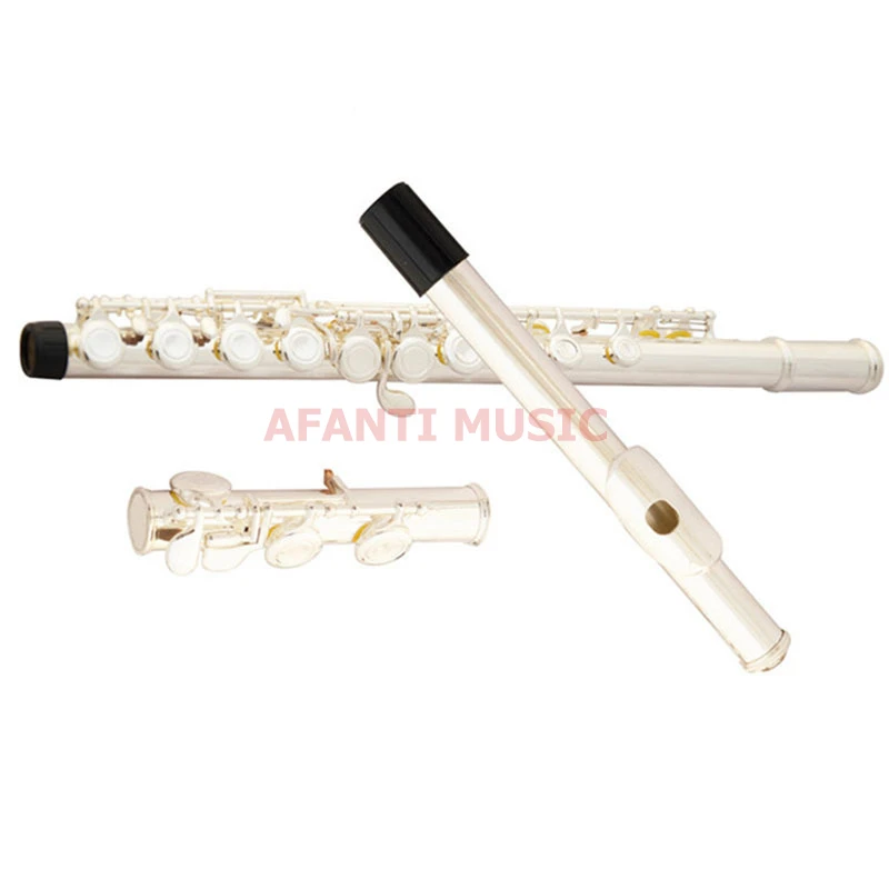 

Afanti Music Tune C / Cupronickel / Silver Plated Flute (UTE-134)