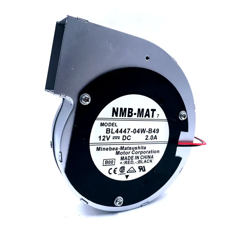 

Original For NMB BL4447-04W-B49 11028 12V 2A 2wire Turbine Centrifugal Fan Blower Metal Frame,High Tempreture Resistence