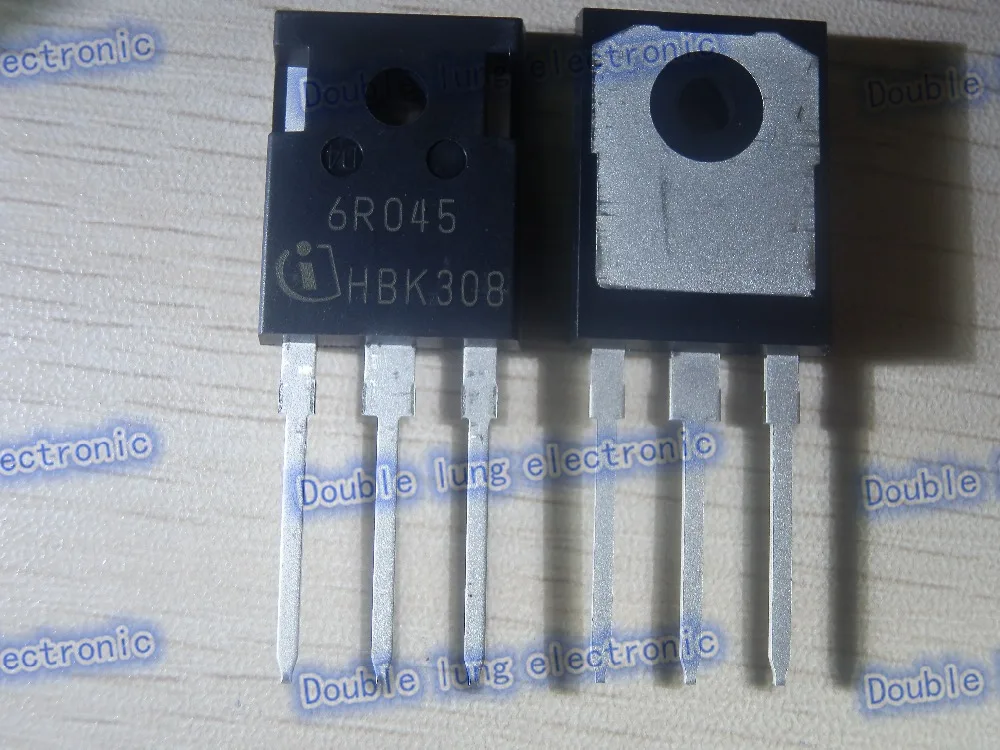 

10PCS/lot New and original IPW60R045CPA IPW60R045CP IPW60R045 6R045 TO-247 MOSFET N-CH 650V 60A Power Transistor