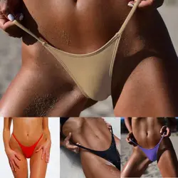 ITFABS Sexy Women's Bikini G-String Brazilian Thongs Sexy 5 Colors Swimwear Swimsuit Bottom Swimsuit