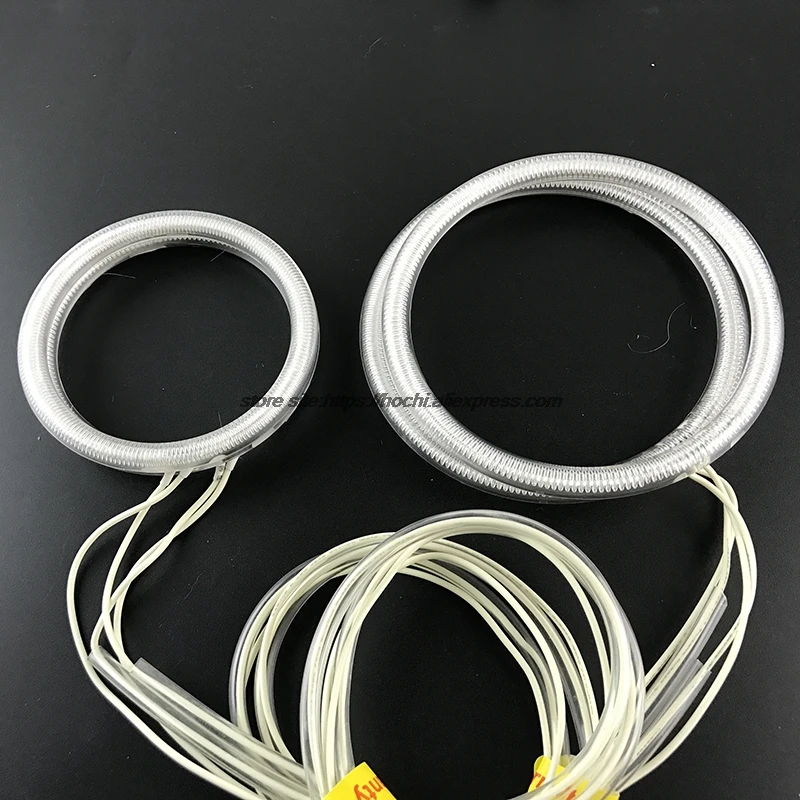 HochiTech WHITE 6000K CCFL Headlight  Angel Demon Eyes Kit angel eyes light for Chevrolet Sonic T300 2011 2012 2013 2014