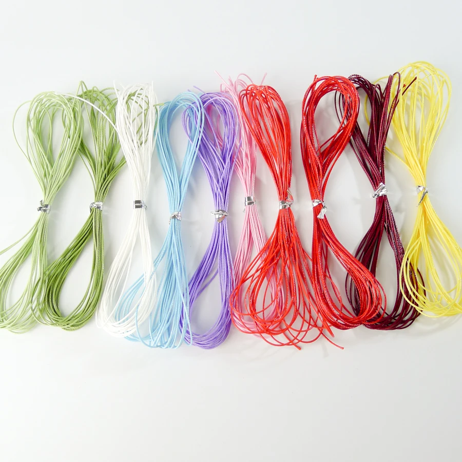 

0.5mm Korea rope * 4M wax string holes jade beads wire rope Ock diy rope necklace wax cord Jewelry Findings & Components #1093