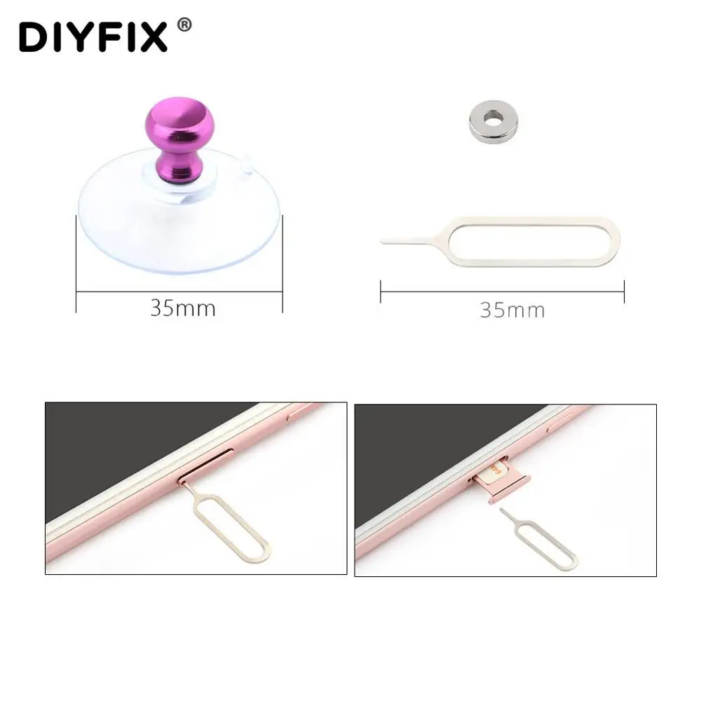 Herramientas de reparación de teléfonos móviles, juego de pinzas, destornillador, Spudger, herramienta de apertura de palanca para iPhone XR XS Max 8 7 Plus, 13 en 1