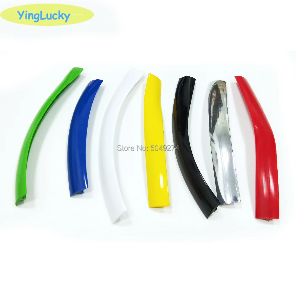Yinglucky 32,8 Fuß (10 m) Länge, 16 mm/19 mm Breite, Kunststoff-T-Profil für Arcade-MAME-Spielautomaten, Chrom/Schwarz – Detail 14