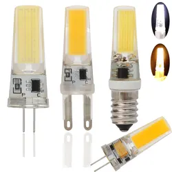 Dimmable G4 G9 LED Lamp Bulb AC/DC 12V E14 220V 7W COB SMD LED Lighting Lights Replace 50W Halogen Spotlight Chandelier Lampada