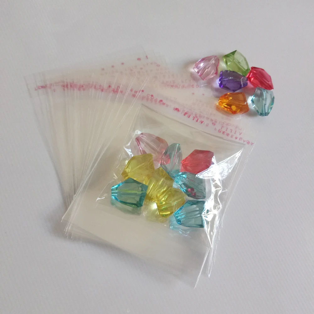 

2000pcs Clear Opp Bag Self Adhesive Seal Transparent Bags For Cloth/gift/Jewelry Pouches Small Plastic Bags Display Packing Bag