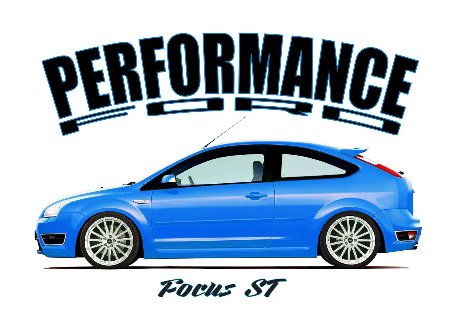 Fashion 2019 Summer Brand Clothing O-Neck Short Sleeve American Car Fans Focus St 225 T-Shirt.Modified. Slammed.Rock T Shirts