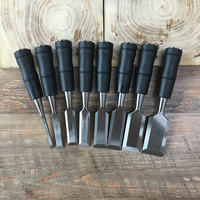 8Pcs Wood Chisel Wood Carving Tools 6mm to 38mm Tail With Rivets Wood Carving Carpenter Tools