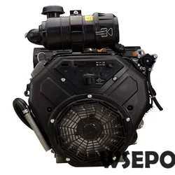 Factory Direct Supply WSE-2V90F 999CC 35HP 21KW V Twin Cylinder Air Cool 4 Stroke Gas Engine,used for Generators,Driller,Washer