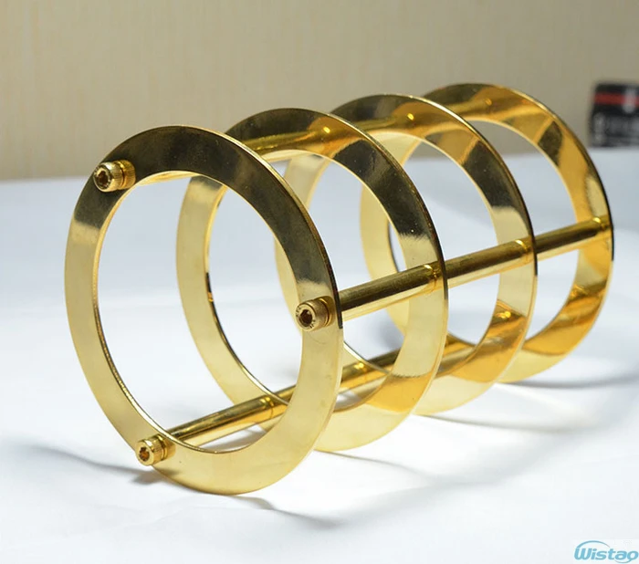 튜브 쉴드 24K 금도금 순수 구리 튜브 300B 2A3 845 805 DIY 튜브 앰프 HIFI 오디오