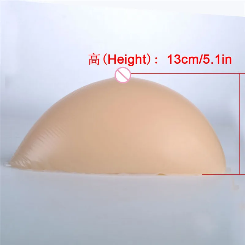 2500g/pcs Triangle Super Transvestite Boobs Portable Hook Type Fake Boobs Silicone Breast Form Crossdresser Chest Enhancer