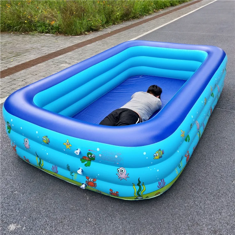 Baby Inflatable Swimming Pool Children Basin Bath Tub Piscina Portable Outdoor Ball Paddling pool Kid Water Play Home Beach Game