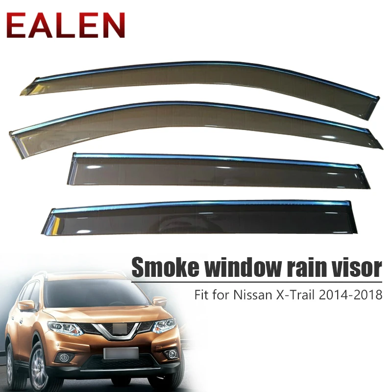 

For Nissan X-Trail 2021 2020 2019 T32 2014 2015 2016 2017 2018 Vent Sun Deflectors Guard Accessories Smoke Window Rain Visor