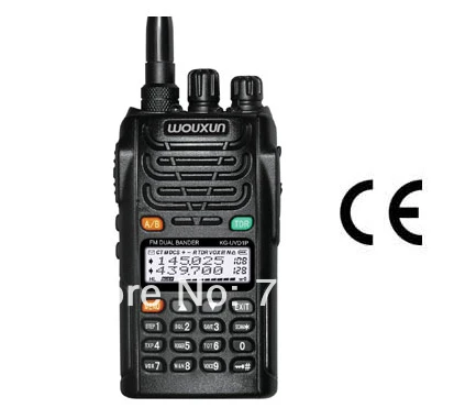 Hot Sale! Protable Radio WOUXUN KG-UVD1P Walkie Talkie Dual Band Dual Display WOUXUN KG UVD1P VHF & UHF Two-way radio