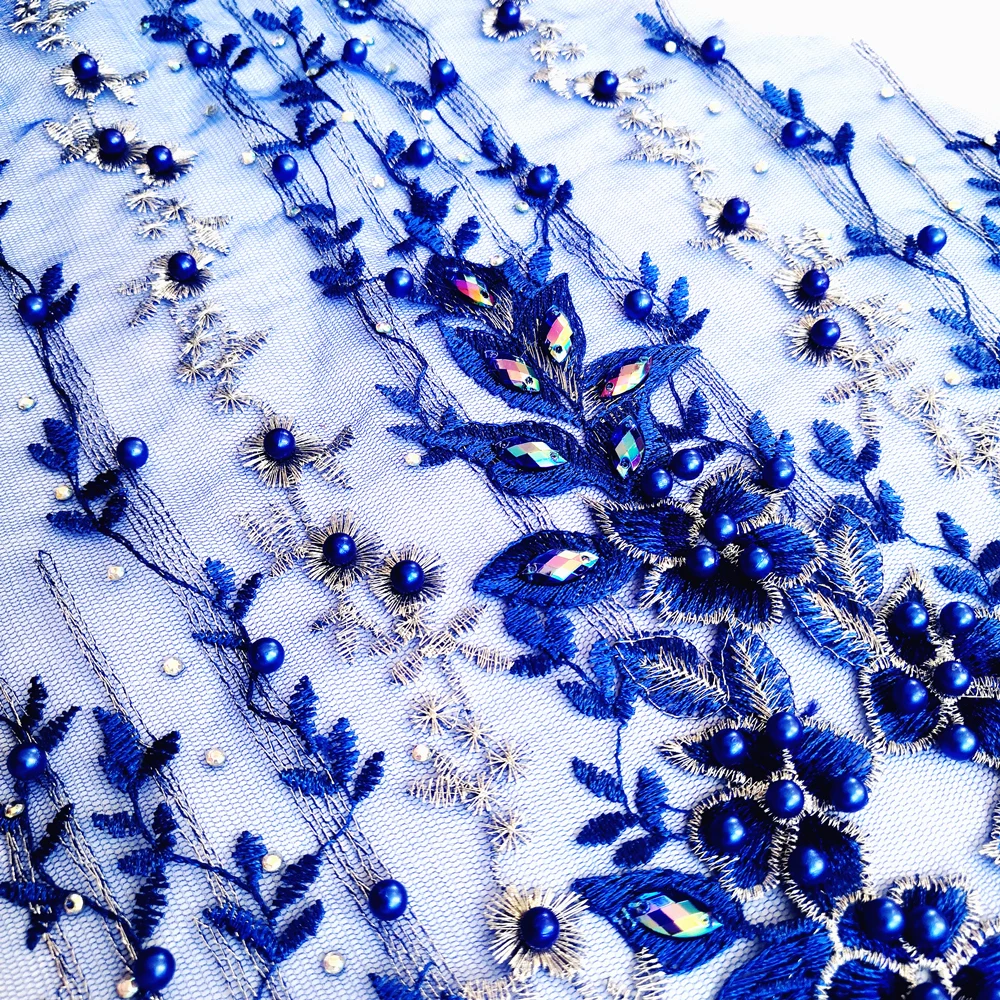 رقعة مطرزة بحجر الكريستال الأزرق الملكي ، رقبة على شكل V ، خياطة للملابس ، أزياء الزفاف ، افعلها بنفسك #4