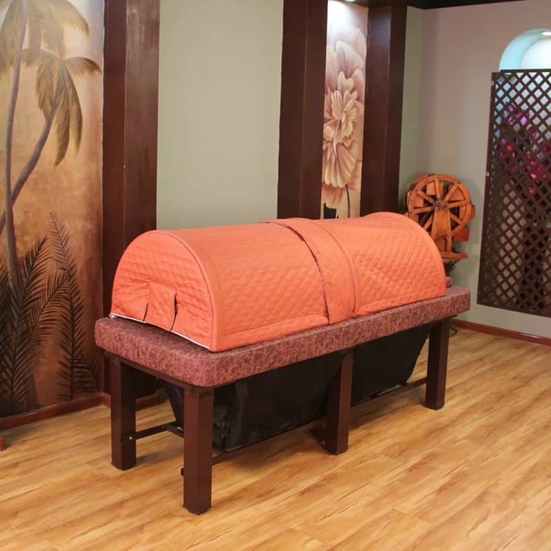 Imagem -02 - Sauna Terapêutica Portátil do Vapor para o Salão de Beleza Desintoxicação da Perda do Peso Alivia Dores do Corpo Que Relaxa Home Spa